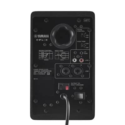 Yamaha moniteur de référence de 3 pouces, noir ( paire ) image 3