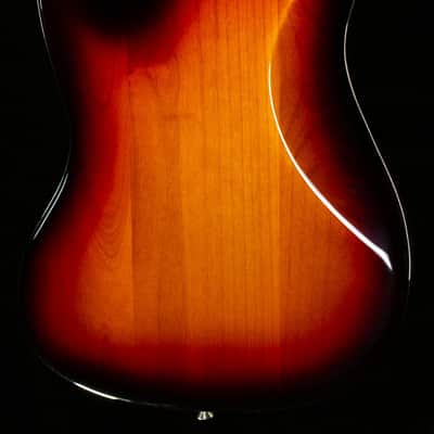 Fender American Original '60s Jazz Bass 3-Tone Sunburst Bass Guitar (657) image 2