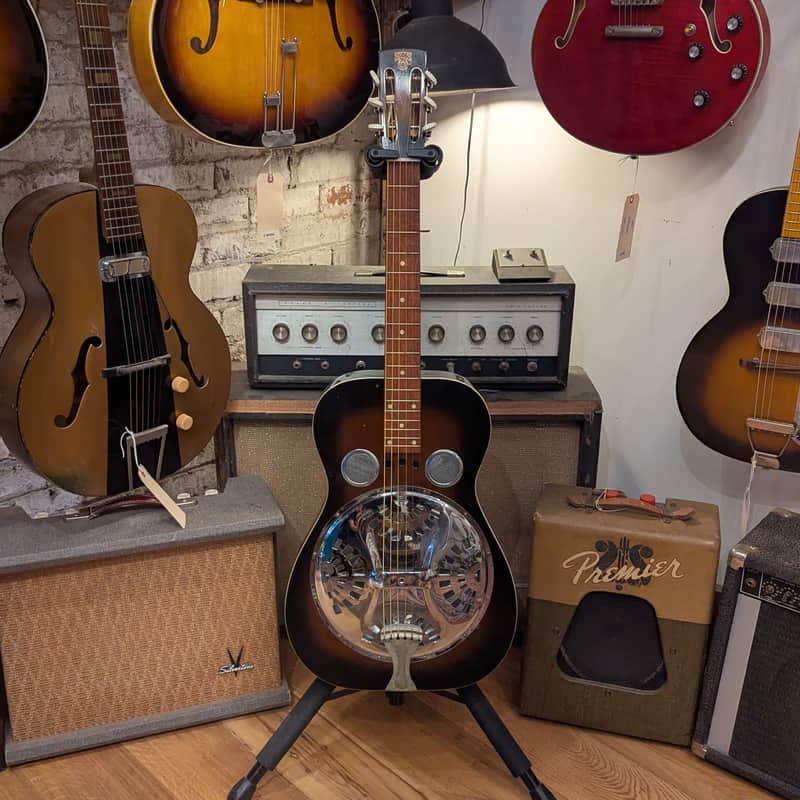 1975 Dobro 60D Squareneck Sunburst image 1