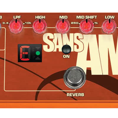 New Tech 21 Acoustic Fly Rig Sansamp Guitar Effects Pedal image 2