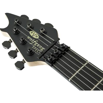Used EVH Wolfgang Special Left Handed Guitar - Stealth Black w/Ebony FB image 3