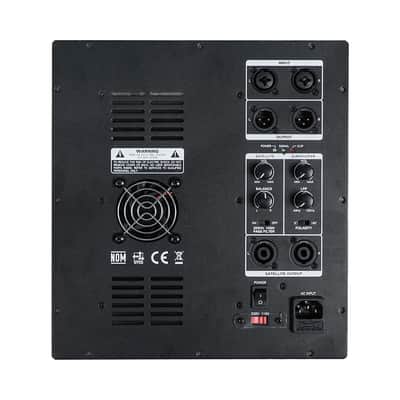 CARPO-V5B15 | Powered PA System with 15" 1600W Subwoofer and CARPO-V5B Column Array Loudspeakers, Two Adjustable Tripod Stands, Birch Plywood, Black image 7