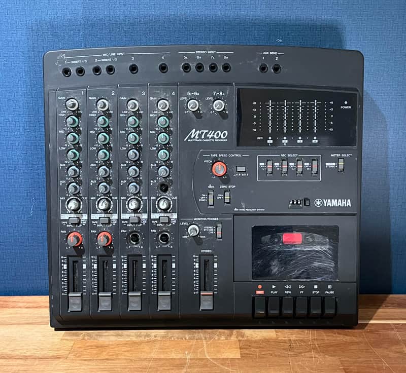 Yamaha MT-400 カセットMTR Yamaha MT400 Multitrack Cassette Recorder | Reverb