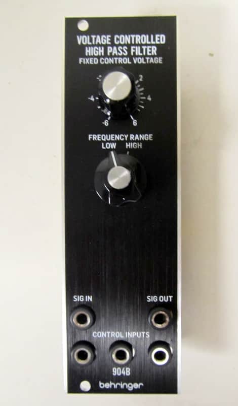 New Old Stock Behringer 904B Voltage Controlled High Pass Filter Eurorack Synthesizer Module Mint image 1