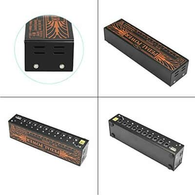 Rowin PW-1 Power Supply + USB 10 Isolated DC Output for 9V/12V/18V Guitar Bass Effect Pedals image 3