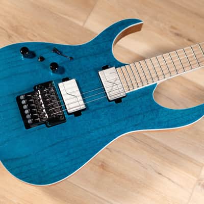 Ibanez RG5120ML Prestige HH Left-Handed Guitar w/ Case – Frozen Ocean image 9