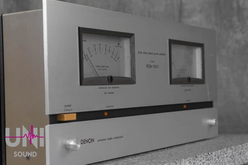 DENON POA-1001 Power Amplifier in Good Condition | Reverb