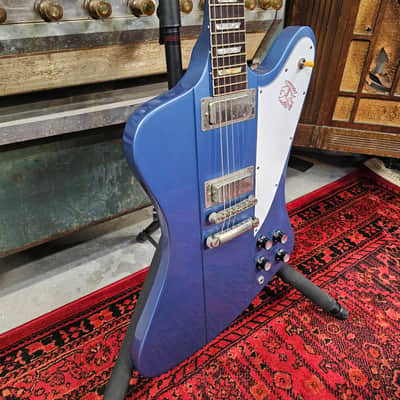 2000 Gibson Custom Shop Firebird V Pelham Blue image 5