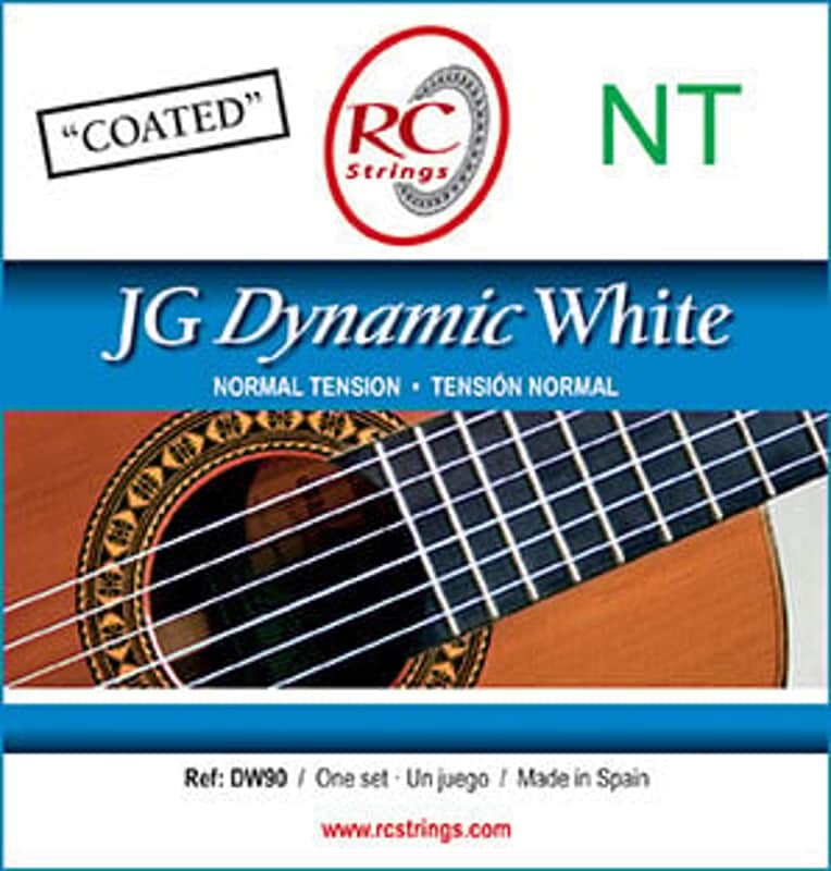 RC STRINGS DW90 JG Dynamic White NT Corde per Chitarra Classica image 1