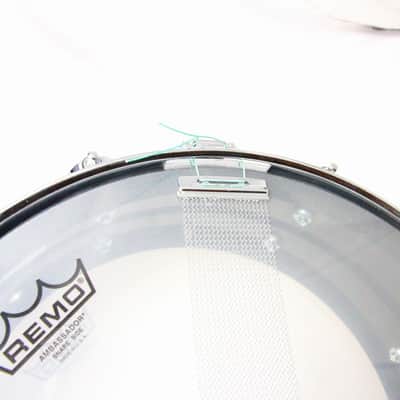 LUDWIG LM404 Acrolite 14x5 Black Galaxy Snare Drum (04/20) image 10