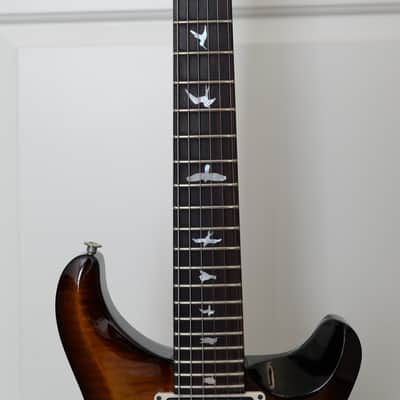2023 PRS 10th Anniversary S2 Custom 24 - Black Amber electric guitar with PRS hard case image 4