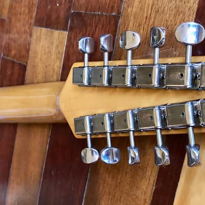 100% original 2004/05 Fender Stratocaster XII ST-12 12 String Electric Guitar Rosewood Blue image 17