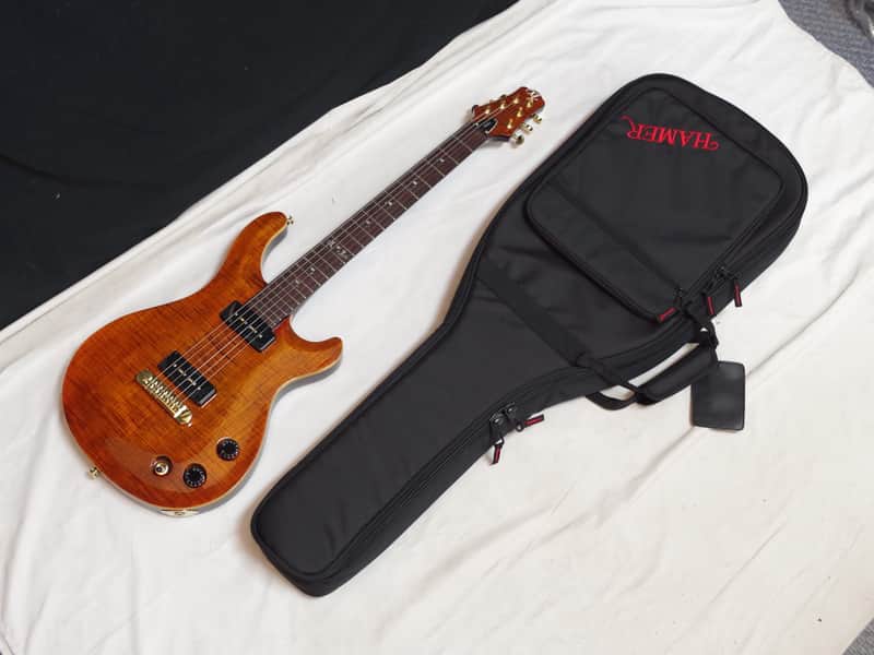 【中古】 Harp & Soul / ia Kelly Michael Kelly Valor II Vintage electric Guitar new Trans Root Beer