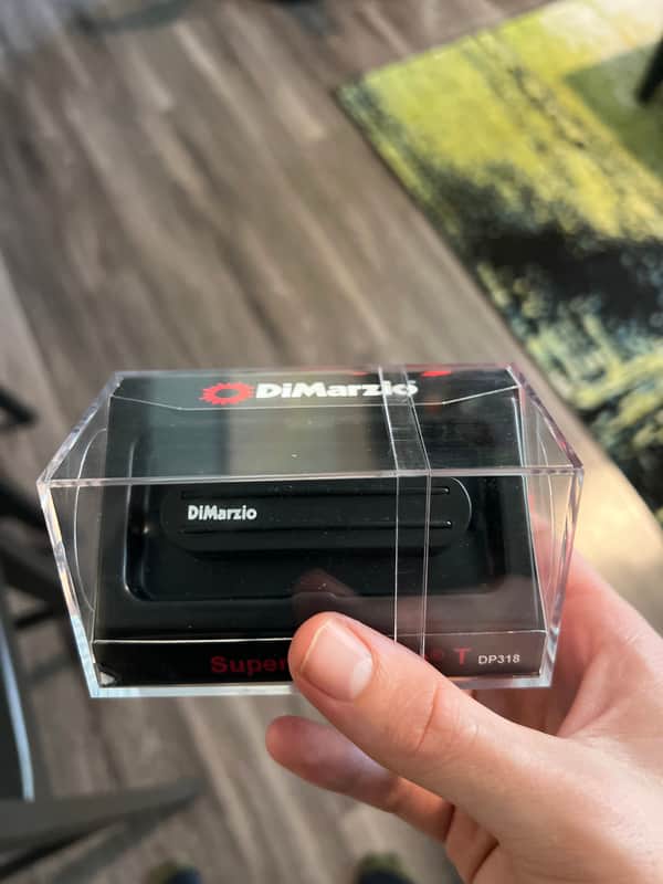 DiMarzio DP318BK Super Distortion T Telecaster Pickup 2010s - Black image 1