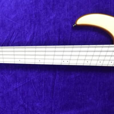 Dingwall NG-3 5 String LEFTY, Matte Gold Metallic / Maple *In Stock! image 2