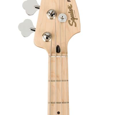 Fender Squier Affinity Precision Bass PJ, Maple Fingerboard, Black Pickguard - Olympic White image 5