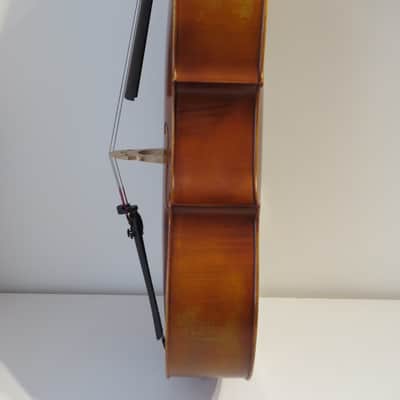 2007 Roderich Paesold 602E 4/4 Full Size Cello with Bow and Hiscox Case image 5