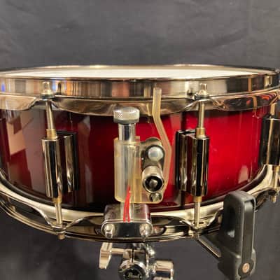 DrumCraft - 5x14" Series 6 Maple Snare Drum 2010–2013 - Transparent Red Lacquer image 5
