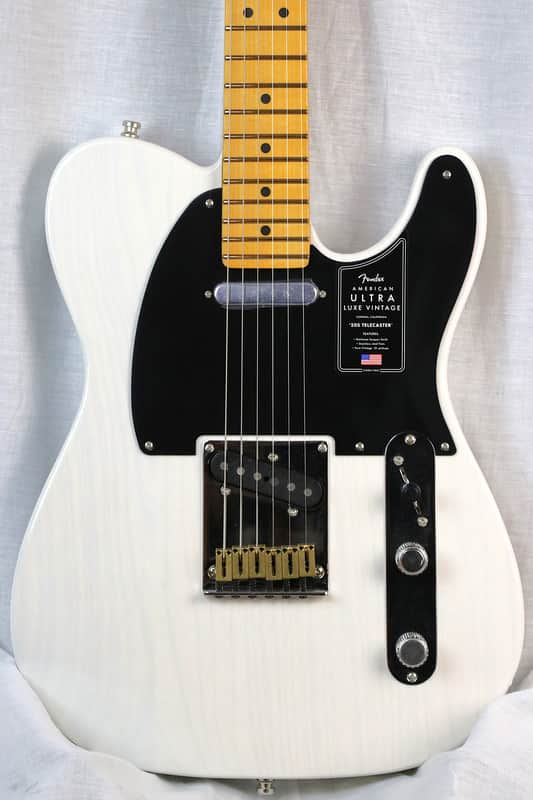 Fender '50s Telecaster; American Ultra Luxe Vintage - 2025 - White Blonde