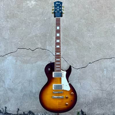 CR250 VB Classic Rock Series Single Cutaway Flame Maple Top HH Vintage Burst