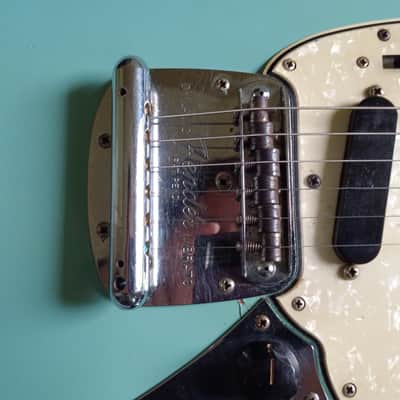 1965 Fender Mustang - Daphne Blue w/Case image 4