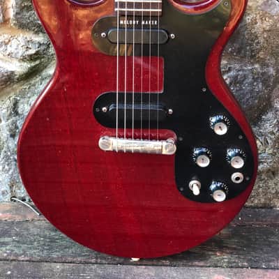 Gibson Melody Maker D Early 1965 - Cherry image 1