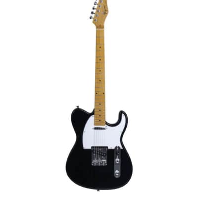 Tagima TW-55 Woodstock Series Telecaster Style Electric Guitar - Black - Demo image 1