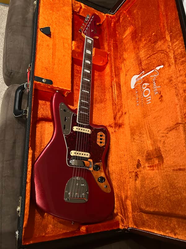 Fender 60th Anniversary Jaguar - 2022 - Mystic Dakota Red - Beautiful! USA Limited Edition