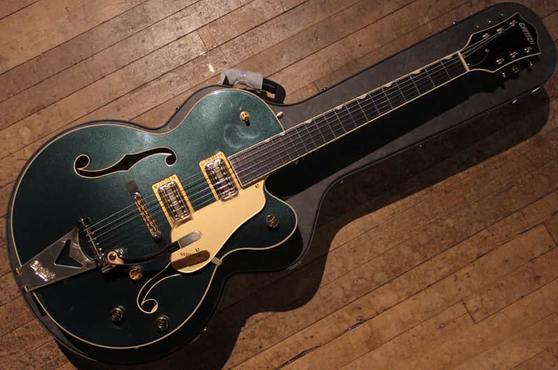 Gretsch Synchromatic Nashville Hollowbody Cadillac Green image 1