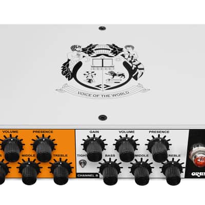 Orange Dual Baby 100 2-Channel 100-Watt Guitar Amp Head 2025 - Present - White imagen 6