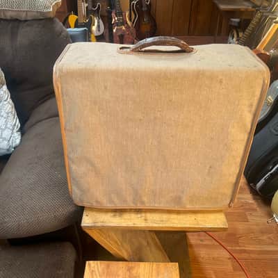 1951 Fender Deluxe 5A3 TV Front 10-Watt 1x12" Guitar Combo Tweed image 5