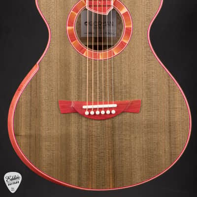 Brendan O'Gorman Moir 12 Fret - Dark Forest Century Cypress & Birdseye Maple #3426BC image 3