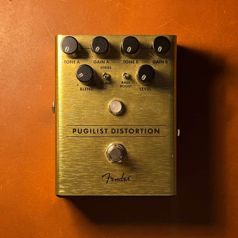 Fender Pugilist Distortion 2018 - Present - Yellow image 1