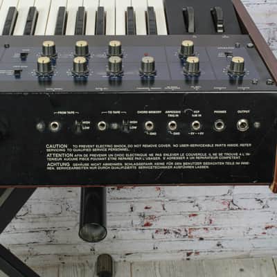 Korg - 1980's Polysix w/Tubbutec MIDI - 61 Key 6 Voice Analog Polyphonic Synthesizer - w/Bag - x4280 - USED image 11