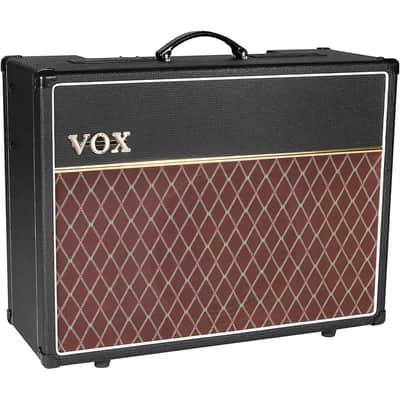 VOX AC30S1 30W 1x12 Tube Guitar Combo Amp Regular Black image 5