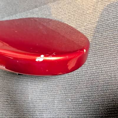 Fender Made in Japan MG69/MH Mustang Electric Guitar - Candy Apple Red (2010-2011) image 10