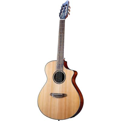 Breedlove Discovery S CE Cedar-African Mahog Concert Acoustic-Electric Classical Guitar Regular Natural image 6