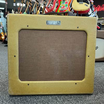 Fender Pro 5A5 TV Front 18-Watt 1x15" Guitar Combo 1950's- Tweed image 11