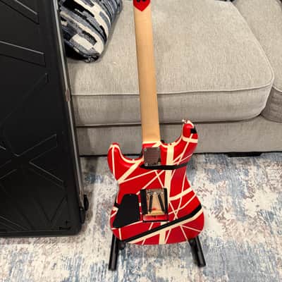 EVH 5150 Striped Series (with OHSC) 2017 - Present - Red/Black/White image 5