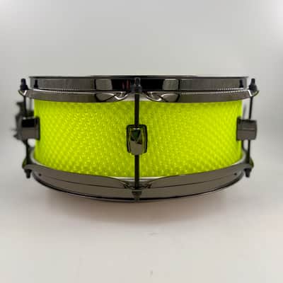 Montineri Custom Drums 12"x4" "Green Dot" Auxiliary Snare image 4