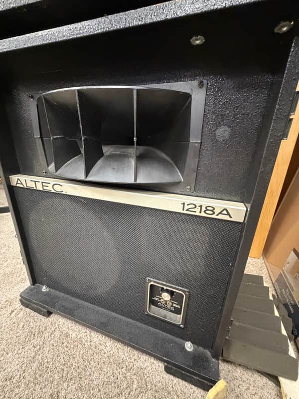 Altec 1218A 1970s - Black image 1