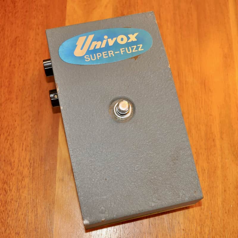 Univox Super Fuzz c. 1970 Gray Battleship image 1
