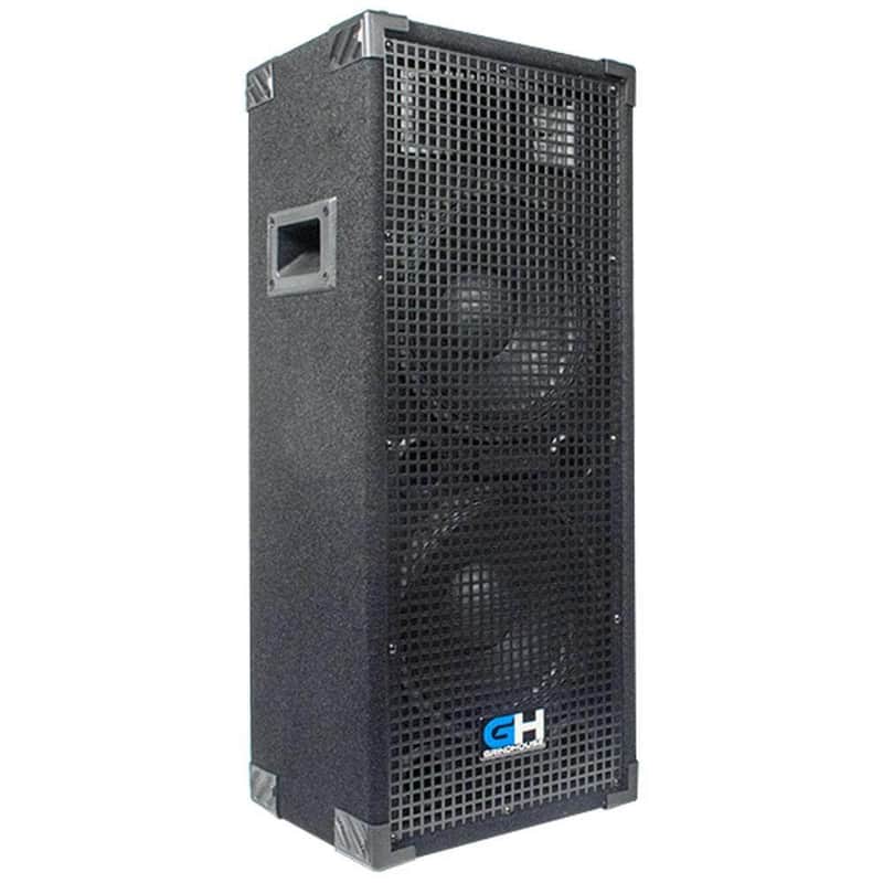 Seismic Audio GH210L - Passive Dual 10 Inch 2-Way PA/DJ Loudspeaker Cabinet - 1050 Watt Full Range PA/DJ Band Live Sound Speaker image 1