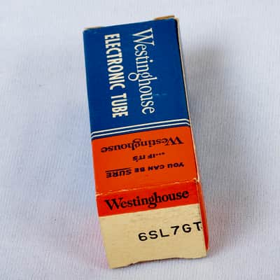 NOS Westinghouse 6SL7GT Vacuum Tube – Tests Like New – Very Strong – USA Made image 5