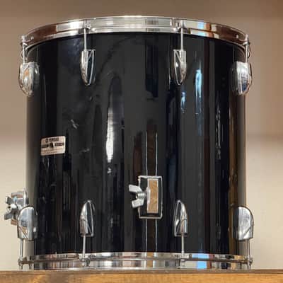 1986 Yamaha 8000 Tour Custom Piano Black Lacquer 12/13/16/22 Drum Kit image 10