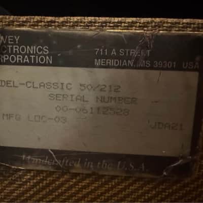 Peavey Classic 50 2x12 valve Amp 1990s image 4