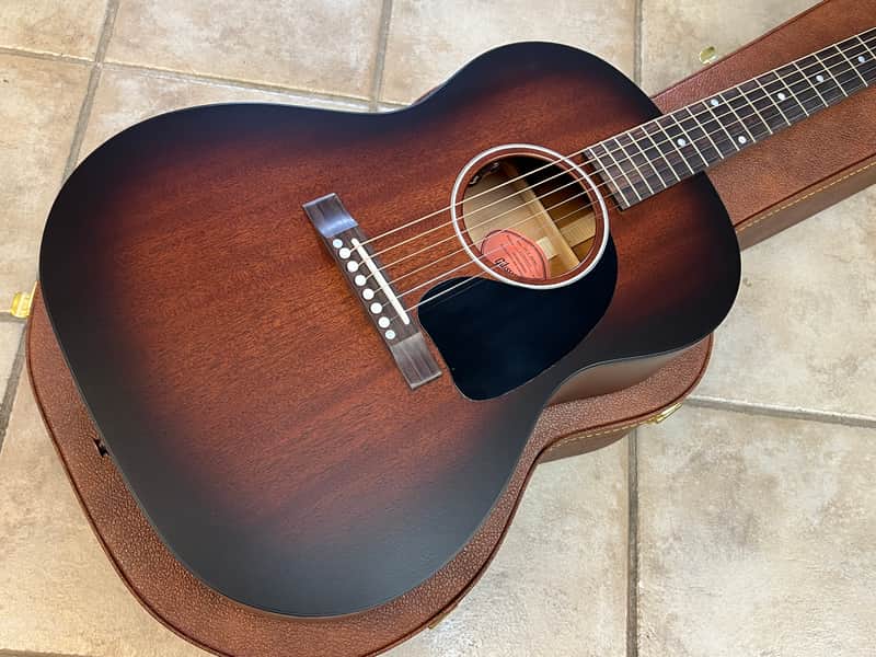 2026 Gibson LG-2 All Mahogany Acoustic Guitar Faded Vintage Sunburst image 1