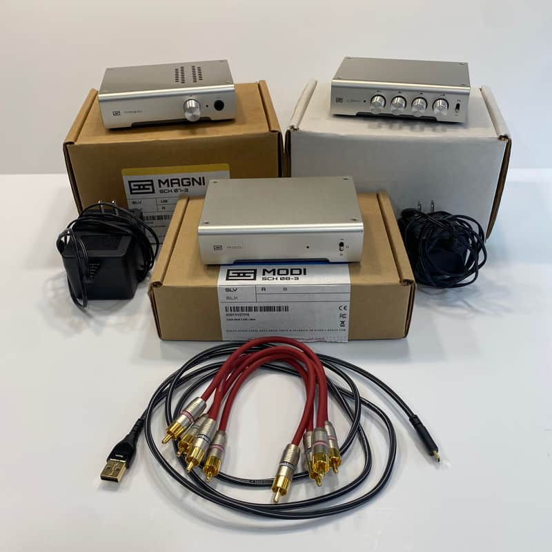 Schiit Modi 3 + Magni 3 + Loki DAC Pre EQ Stack image 1