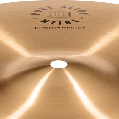 MEINL PA14MH Pure Alloy Medium HiHat 14 Zoll Becken image 4
