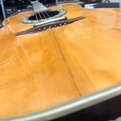 Ovation 1621-4 Acoustic Electric Guitar with Original Hardshell Case Parts Repair image 5